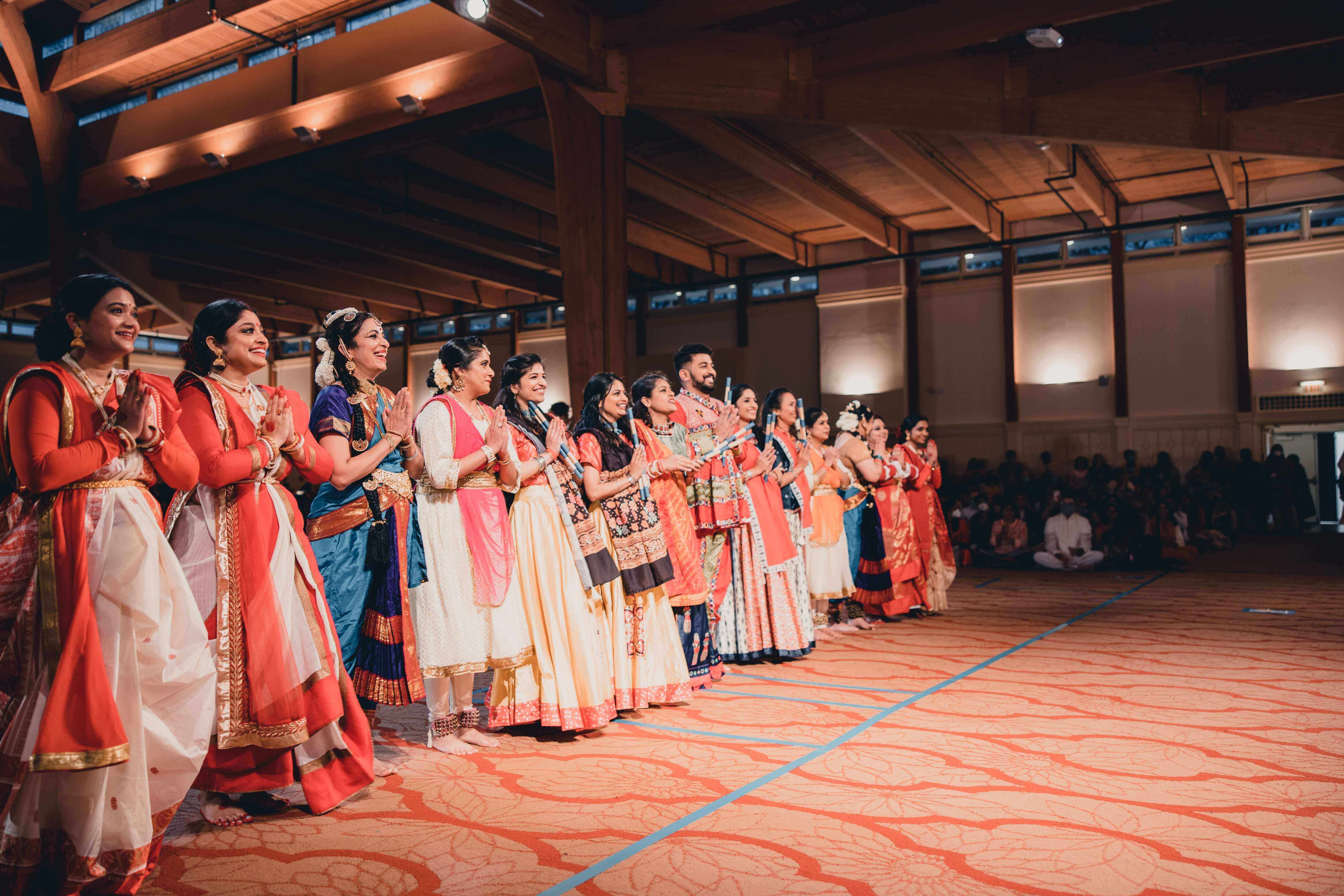 A dance performance on Gurudev Sri Sri Ravishankar's birthday 